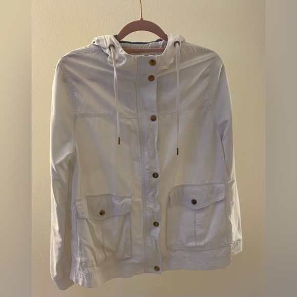 Forever 21 White hoodie jacket - Picture 3 of 4